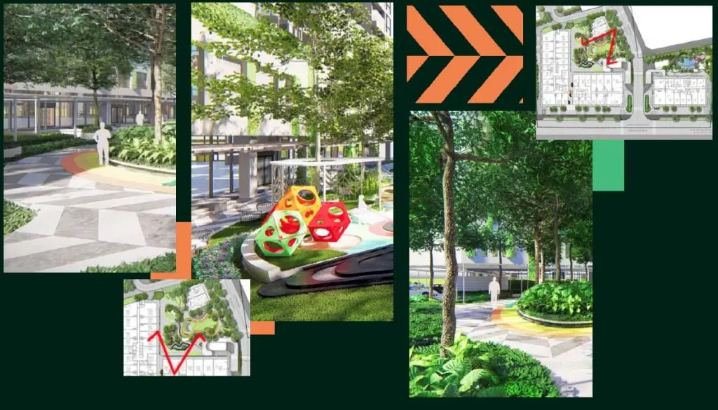 Phối cảnh tiện ích chung tại Urban Green
