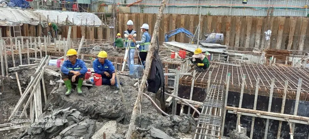 Thi Công Phần Hầm Urban Green