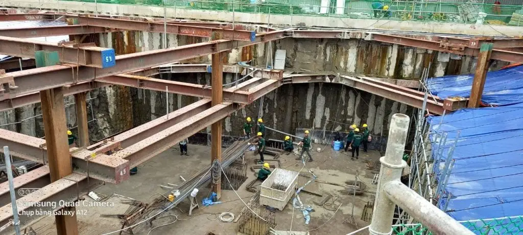 Thi Công Phần Hầm Urban Green