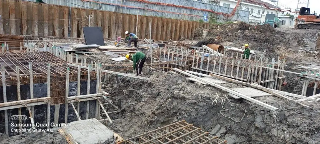 Thi Công Phần Hầm Urban Green