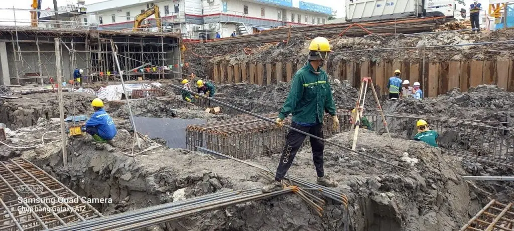 Thi Công Phần Hầm Urban Green