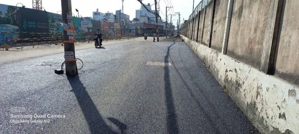 Trải Nhựa Mặt Tiền Đường Số 6