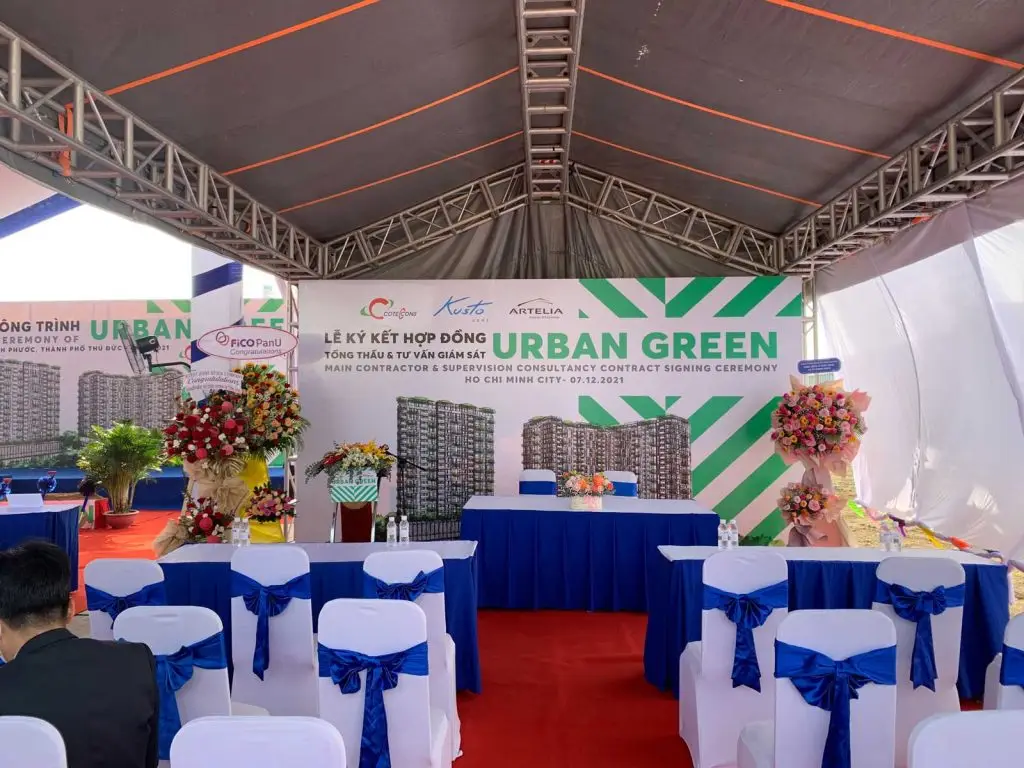 Le ky ket va khoi cong urban green Le ky ket va khoi cong urban green