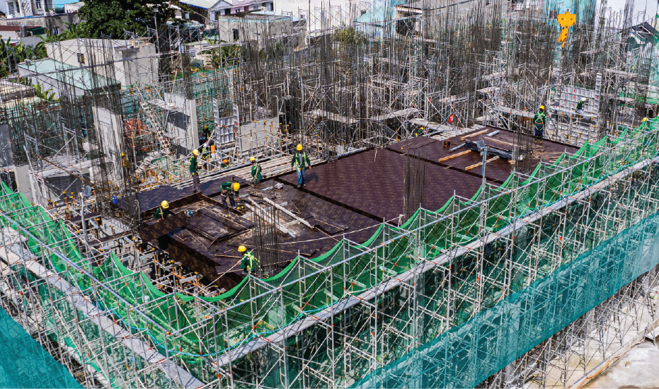 Tiến độ xây dựng tháp The Aster - Urban Green