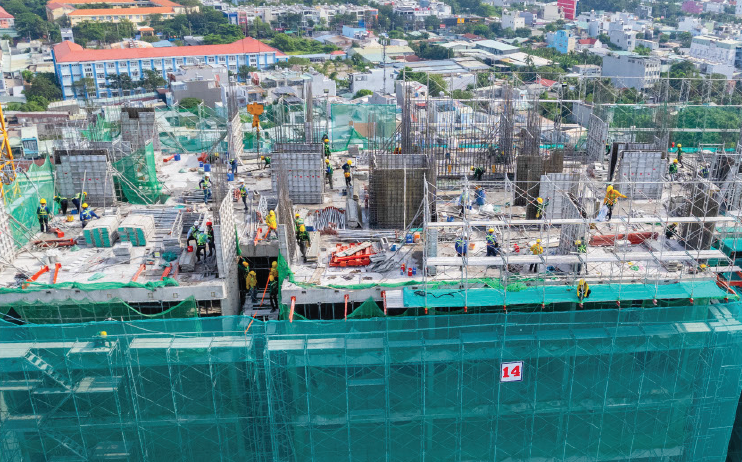 tien do xay dung the aster urban green